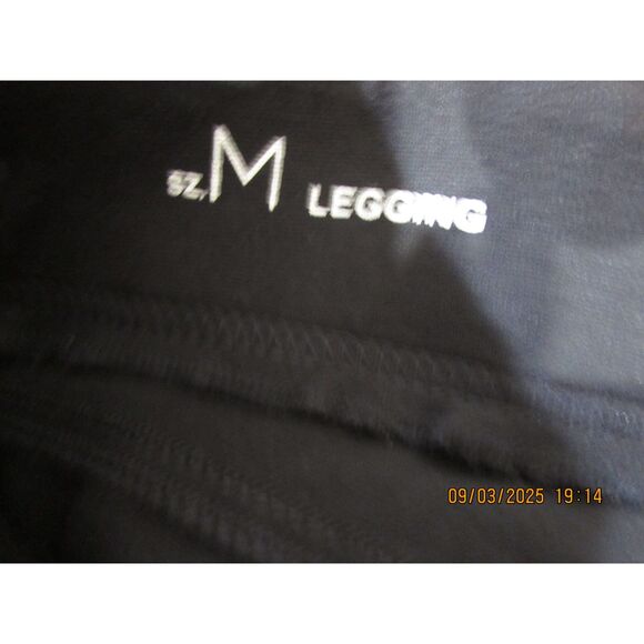 Loft Outlet size m leggings black fall winter stretchy pants - Picture 7 of 8